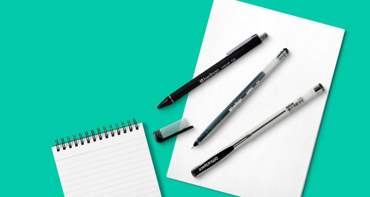 Чёрные ручки