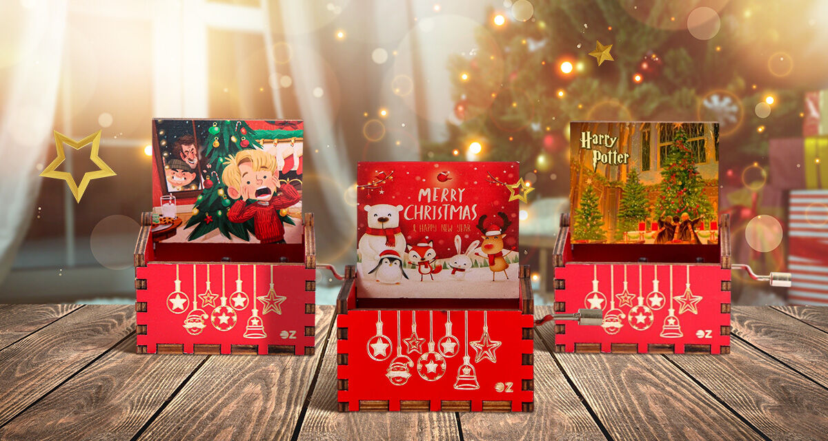 Новогодние музыкальные шкатулки